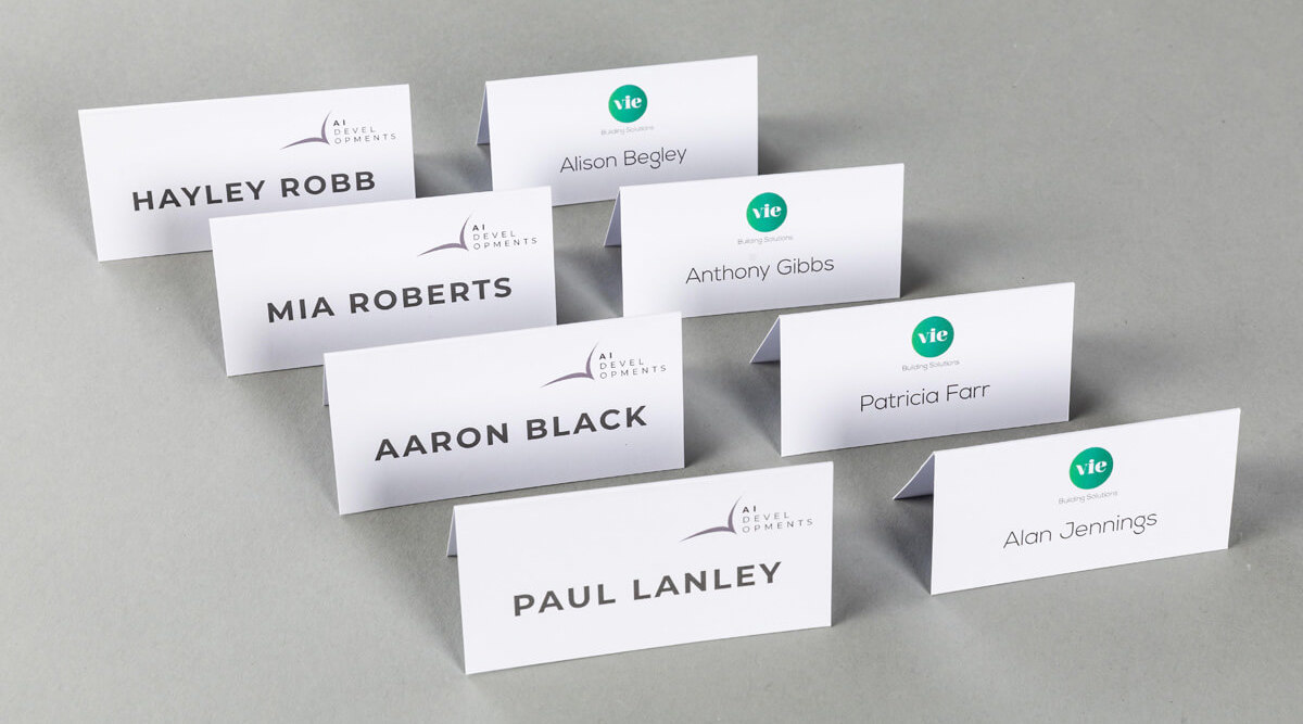 Personalised Place Names for Corporate Events